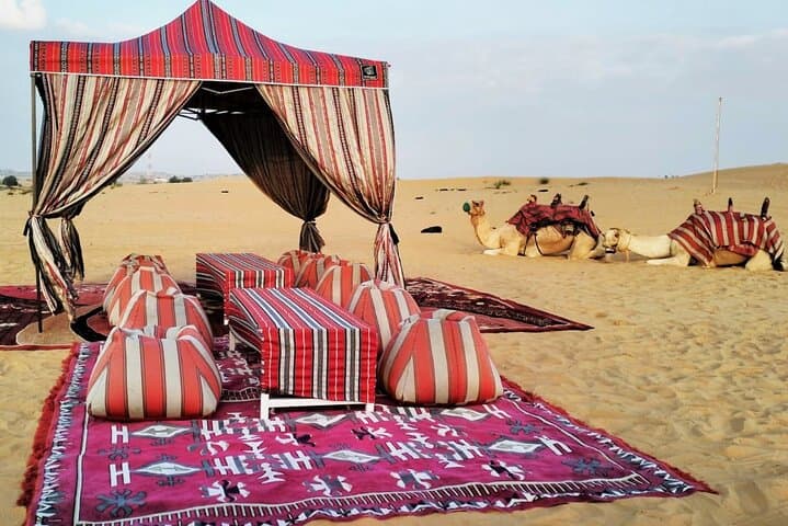 Private Dubai Dune Bashing and Candlelit Desert BBQ Experience photo 2
