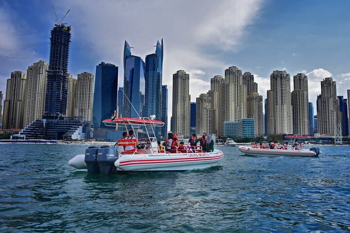 Dubai 75-Minute Speedboat Adventure: Atlantis & Marina Panorama photo 3