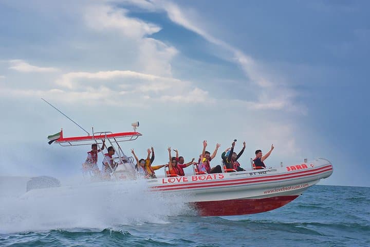 Dubai 100-Minute Speedboat Adventure: Marina, JBR, Atlantis & Burj Al Arab Views photo 3