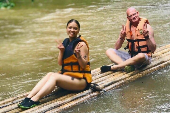 Mae Wang Elephant Sanctuary, Waterfall & Bamboo Rafting Day Trip from Chiang Mai photo 5