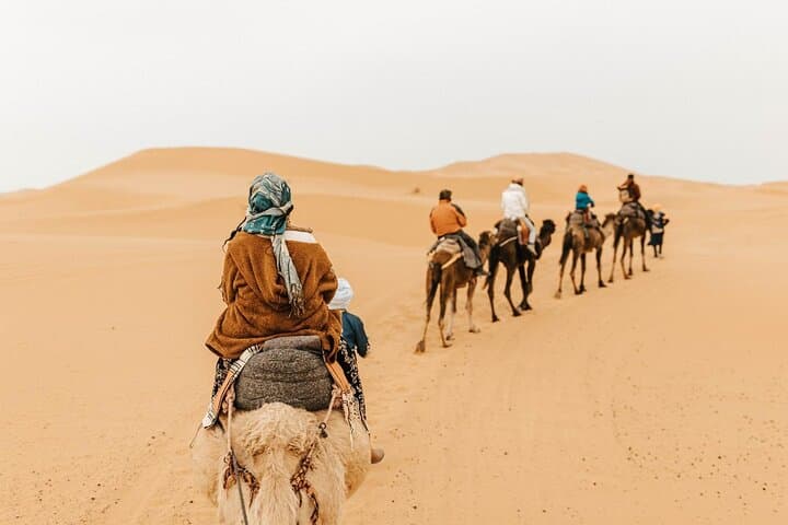 Merzouga Overnight Camel Trek: Luxury Glamping on Erg Chebbi photo 2