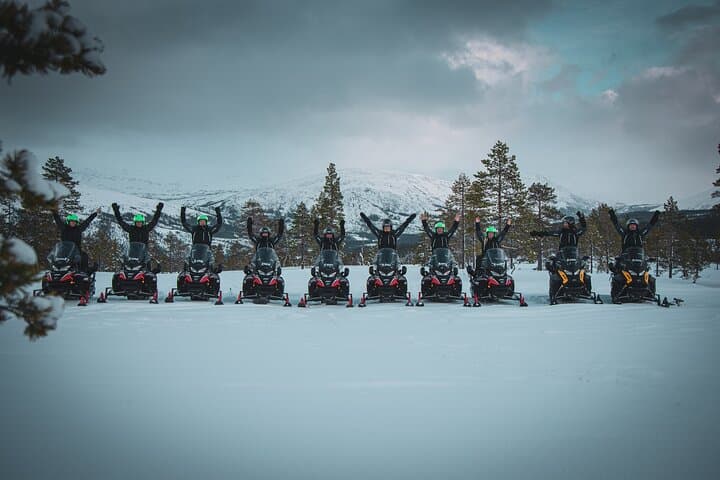 Helgeland Northern Lights Snowmobile Safari from Mosjøen photo 4