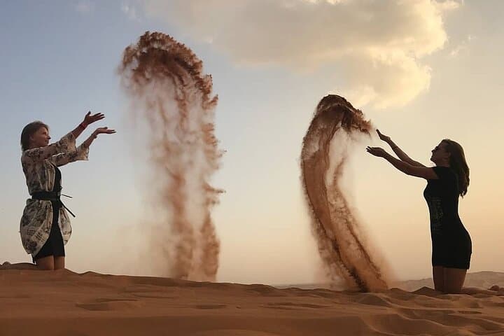 Private Evening Desert Safari Dubai — Camel Rides, Falcon Photos & Premium BBQ at Lahbab Dunes photo 5