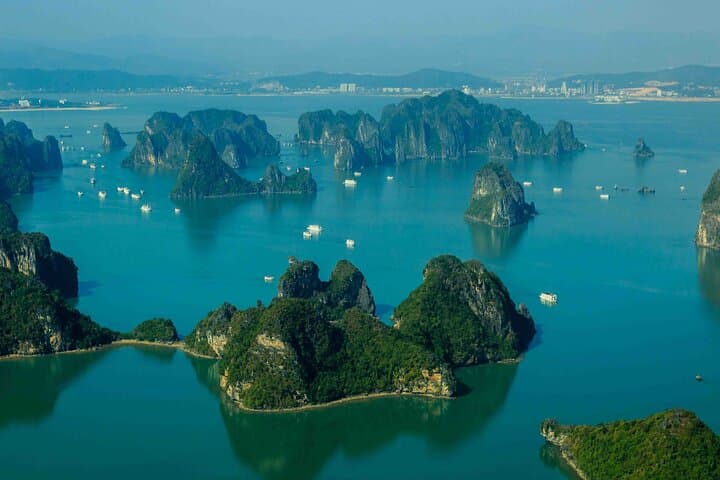 Halong Bay Seaplane Charter: Aerial Highlights Over Limestone Karsts photo 2
