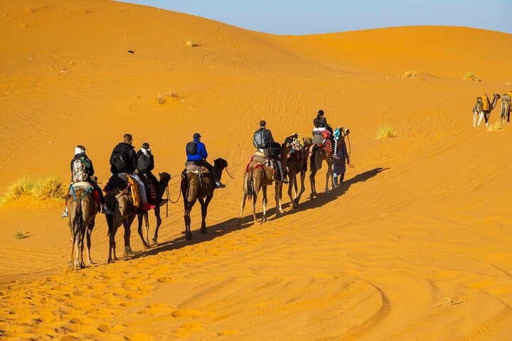 Marrakech to Erg Chebbi: 2-Day Sahara Desert Adventure with Overnight Camp
