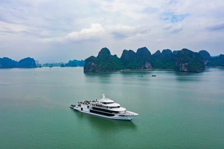 Sea Octopus Luxury Day Cruise in Halong Bay — VIP Day Trip to Sung Sot Cave, Luon Cave & Titov Island photo 2