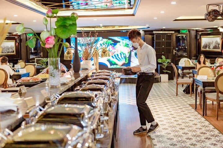 Sea Octopus Luxury Day Cruise in Halong Bay — VIP Day Trip to Sung Sot Cave, Luon Cave & Titov Island photo 6