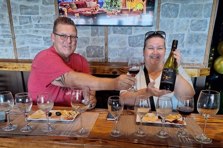 Sint Maarten Wine & Brewery Tour with Maho Beach Jet-Blast Experience