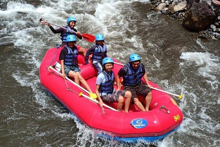 Telaga Waja River Rafting & Zipline — 18 km Grade II–III Adventure with Transfers photo 2