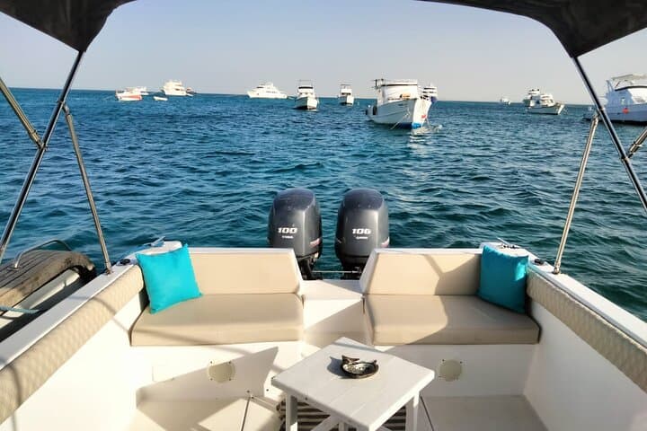 Private 4-Hour Speedboat Trip from Hurghada to Orange Bay & Dolphin House photo 3