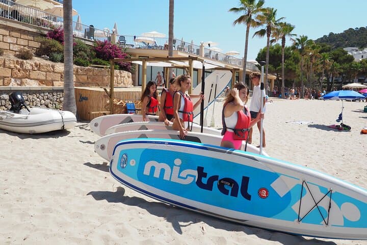 Learn Stand Up Paddle in Sant Elm Bay: 2-Hour SUP Course on Mallorca’s Clear Waters photo 5