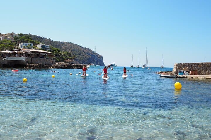 Learn Stand Up Paddle in Sant Elm Bay: 2-Hour SUP Course on Mallorca’s Clear Waters photo 6