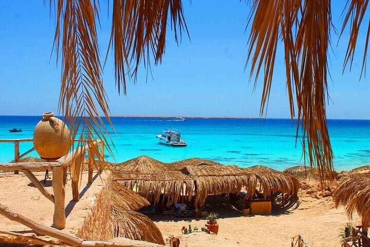 Hurghada Orange Island Snorkeling & Seafood Lunch Trip