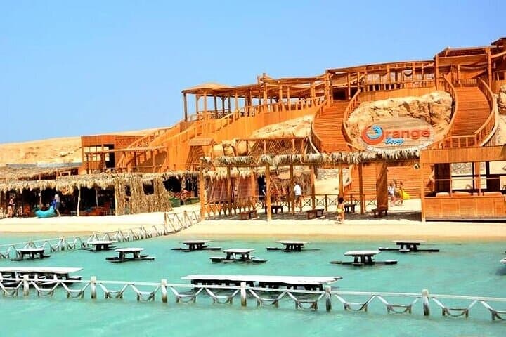 Hurghada Orange Island Snorkeling & Seafood Lunch Trip photo 2