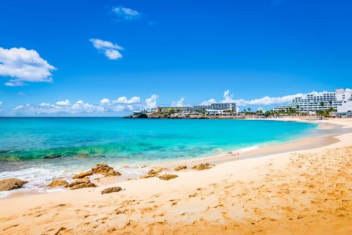 Maho Beach & Orient Bay Private Tour — Planes, Powder Sand and Caribbean Views