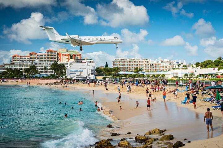 Maho Beach & Orient Bay Private Tour — Planes, Powder Sand and Caribbean Views photo 2