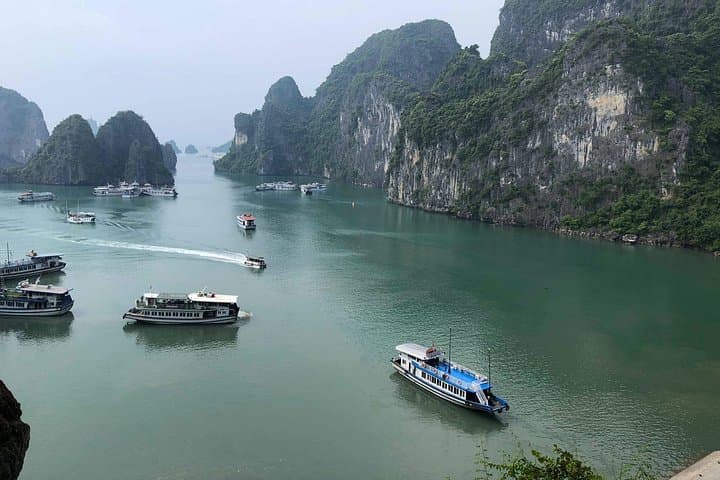 Halong Bay Day Cruise: Kayak Luon Cave, Explore Sung Sot & Swim at Titop photo 3