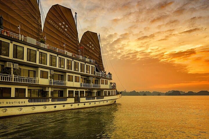 3-Day Arcady Cruise: Halong Bay Kayaking, Caves & Titop Island from Hanoi photo 4