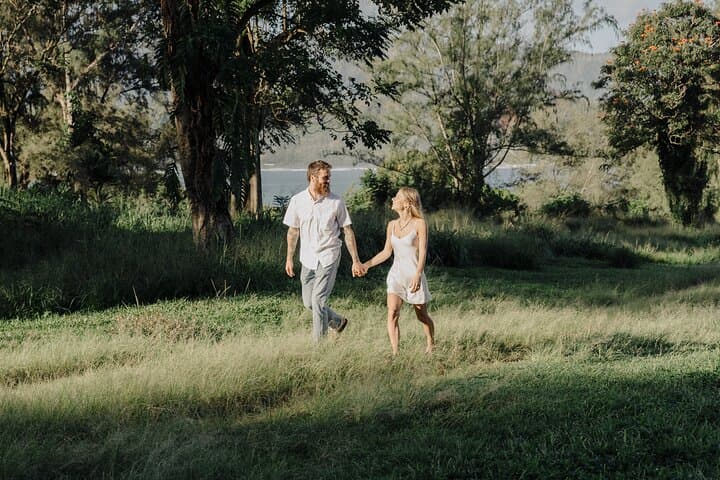 Private North Shore Kauai Photo Session — Capture Golden-Hour Portraits on Hanalei Bay