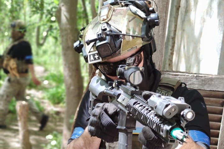 Full-Day Private Airsoft Experience in Buenos Aires: Tactical Games & Asado