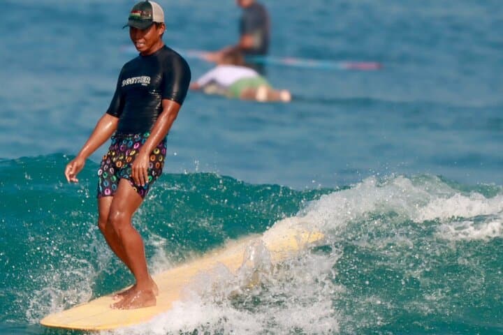 Learn to Surf in Canggu: 90-Minute Lesson with Gear Included
