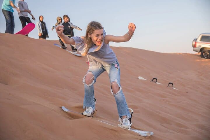 Private Evening Desert Safari Dubai — Camel Rides, Falcon Photos & Premium BBQ at Lahbab Dunes photo 2