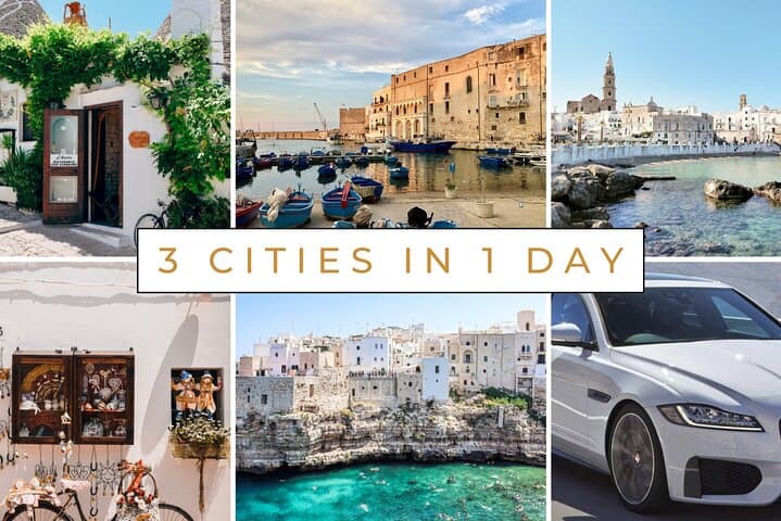 One-Day Private Tour from Bari: Alberobello, Monopoli & Polignano a Mare