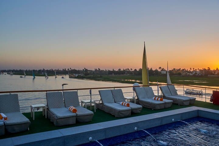 Luxury 4-Day Nile Cruise from Aswan to Luxor with Optional Hot-Air Balloon photo 3
