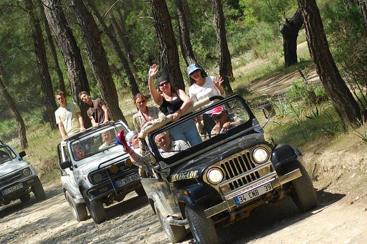 Antalya Super Combo: Rafting, Jeep Safari, Quad & Zipline Day Trip photo 5