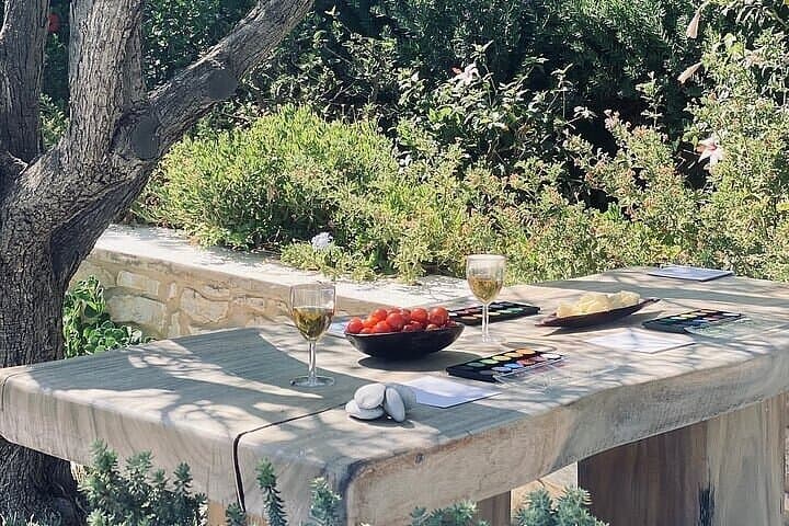 Paros Evening Wine Tour — Two Wineries, Vineyard Walk & Aegean Views photo 2