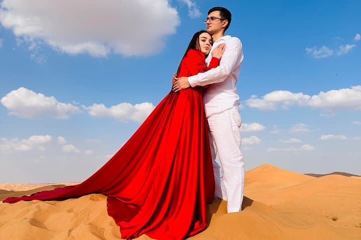 Sunset Red Dunes: Dubai Evening Desert Safari with Camel Ride, Sandboarding & BBQ photo 5