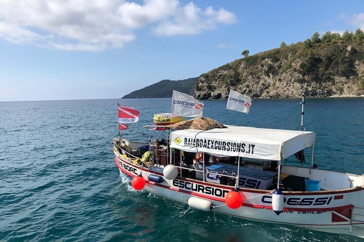 Sea Baptism Scuba Dive at Elba: First Dive to Corbella Islet photo 2
