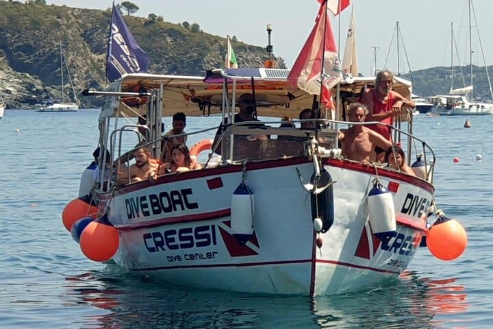 Sea Baptism Scuba Dive at Elba: First Dive to Corbella Islet photo 5