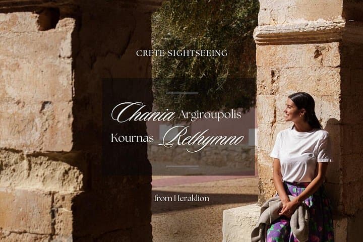 Western Crete Day Tour: Chania, Rethymno, Argiroupolis & Kournas Lake photo 1