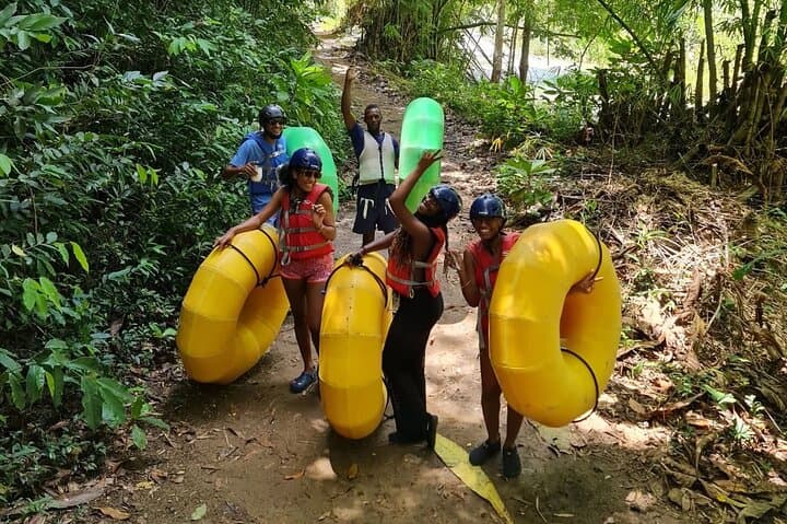 Montego Bay Adventure: River Tubing, Zipline & Dunn's River Falls Day Trip photo 2