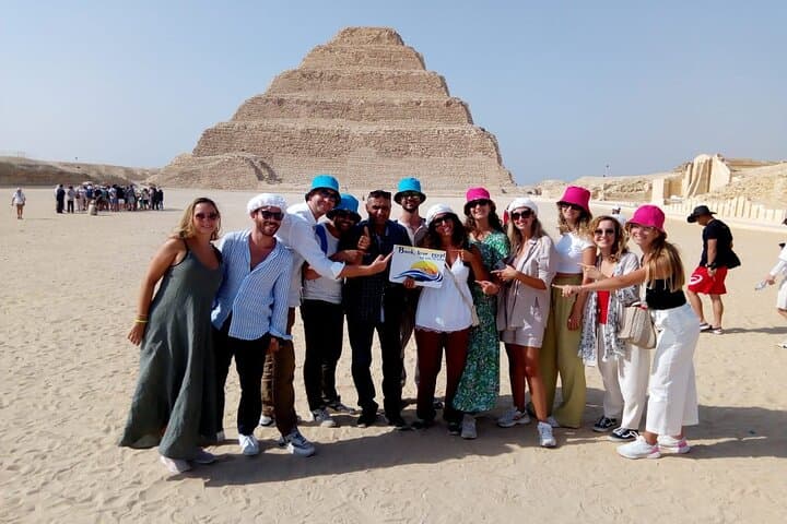 Hurghada to Dahshur & Saqqara: Day Trip to the Bent Pyramid, Step Pyramid and Memphis