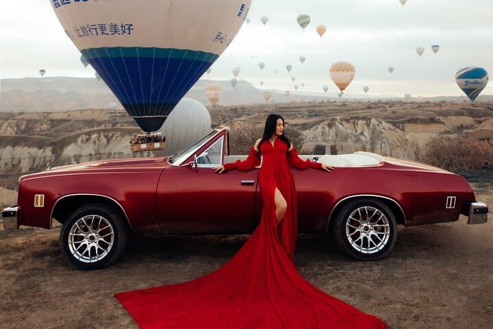 Cappadocia Classic Car Sunrise: Chase the Balloons Through Love Valley photo 6