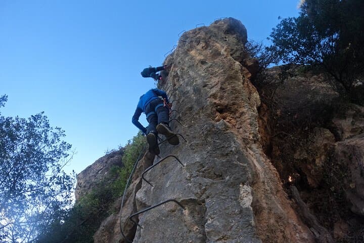 Atajate Via Ferrata: 360º Genal Valley Climb with Monkey & Tibetan Bridges photo 3