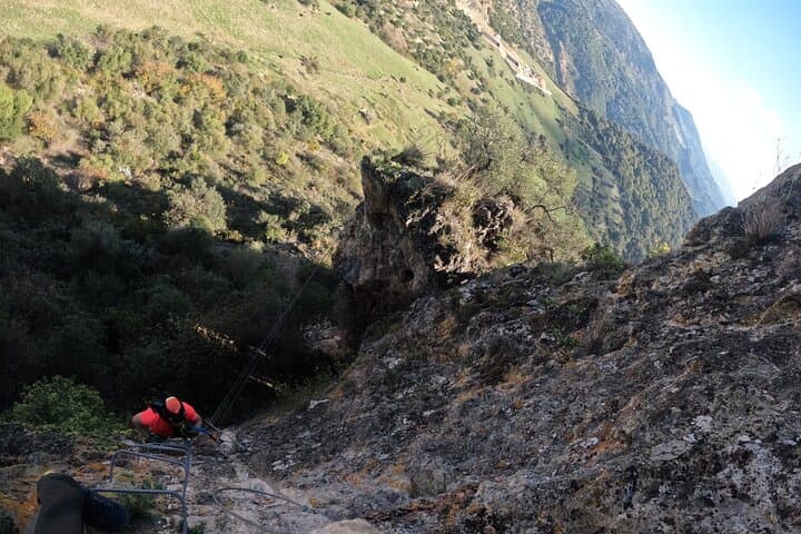 Atajate Via Ferrata: 360º Genal Valley Climb with Monkey & Tibetan Bridges photo 5