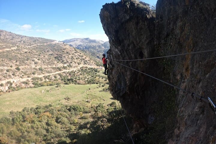 Atajate Via Ferrata: 360º Genal Valley Climb with Monkey & Tibetan Bridges photo 4
