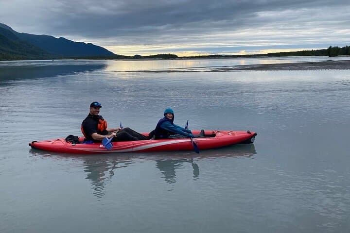 3-Hour Knik River Lazy Kayak Float with Pioneer Peak Views photo 6