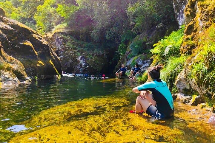 River Trekking on the Azere: Lagoons, Waterfalls & Natural Slides near Braga photo 2
