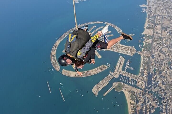 Tandem Skydive in Dubai: Palm & Desert Drop Zone Freefall Experience photo 2