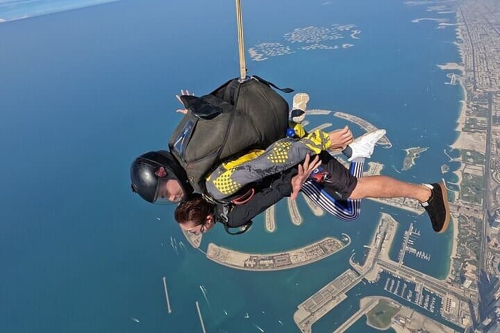 Tandem Skydive in Dubai: Palm & Desert Drop Zone Freefall Experience photo 3