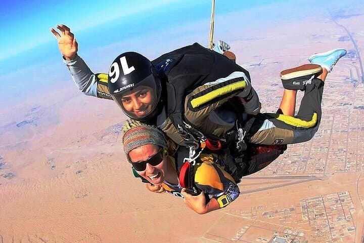 Tandem Skydive in Dubai: Palm & Desert Drop Zone Freefall Experience photo 4