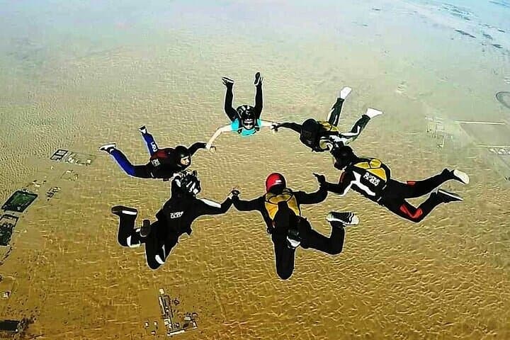 Tandem Skydive in Dubai: Palm & Desert Drop Zone Freefall Experience photo 6