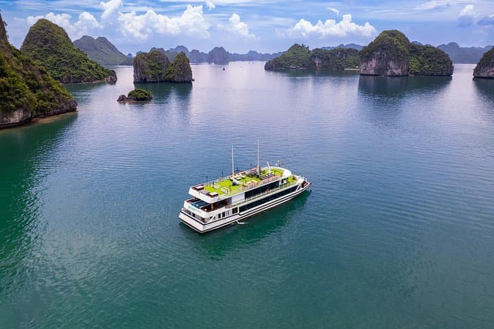 Ha Long Bay Day Cruise: Luxury Heritage Day Trip from Tuan Chau Marina photo 1