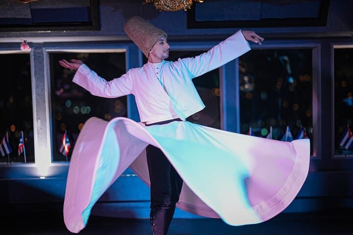 Bosphorus Dinner Cruise with Whirling Dervishes & Private Table Experience