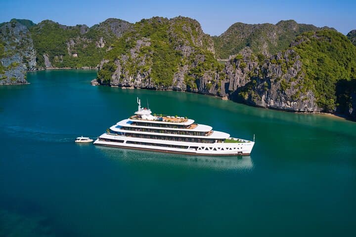 Halong Bay Two-Day Seaplane and Luxury Overnight Cruise