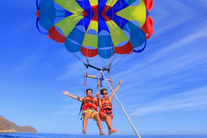 Puerto Vallarta Adrenaline Adventure: Jet Boat, Parasailing, Zipline & RZR Combo photo 2